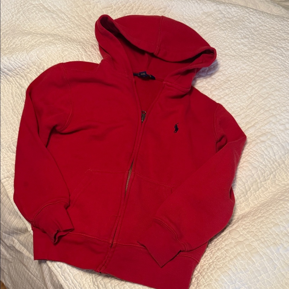 Kids Ralph Lauren Polo Red Hoodie